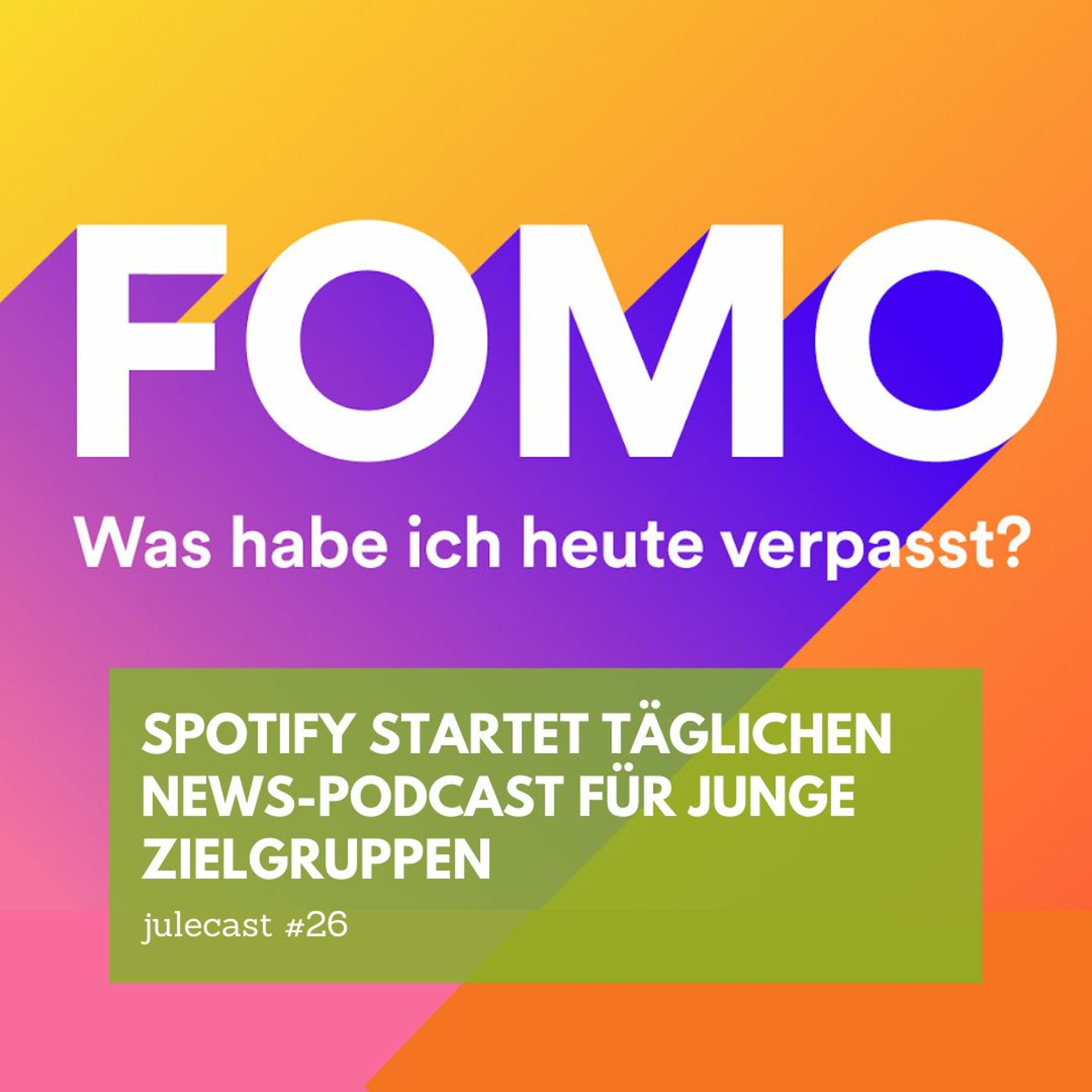 julecast - Der Podcast über Zeitungen und junge Zielgruppen