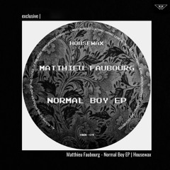 exclusive | Matthieu Faubourg - Normal Boy | Housewax
