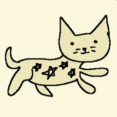 Ithinkyourereallybeautiful starry cat cover