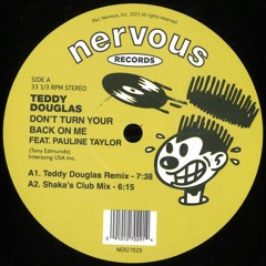 PREMIERE: Teddy Douglas - Don't Turn Your Back On Me feat. Pauline Taylor (Teddy Douglas Remix)