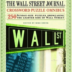 Audiobook⚡ The Wall Street Journal Crossword Puzzle Omnibus