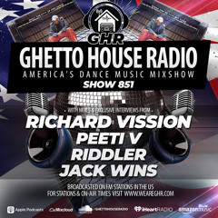 GHR - Show 851 - Richard Visson, Jack Wins, Riddler, Peeti V