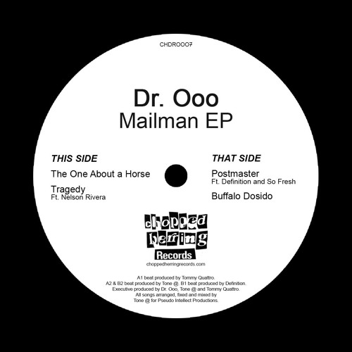 Dr Ooo - Mailman 7" EP Snippets