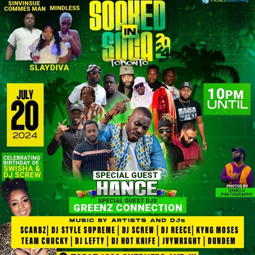 DJSHAKUR - SOCKED IN SOCA(FOAM AND WATER)(HANCE JOHN LIVE OUTTA VINCY) SOCA 2024