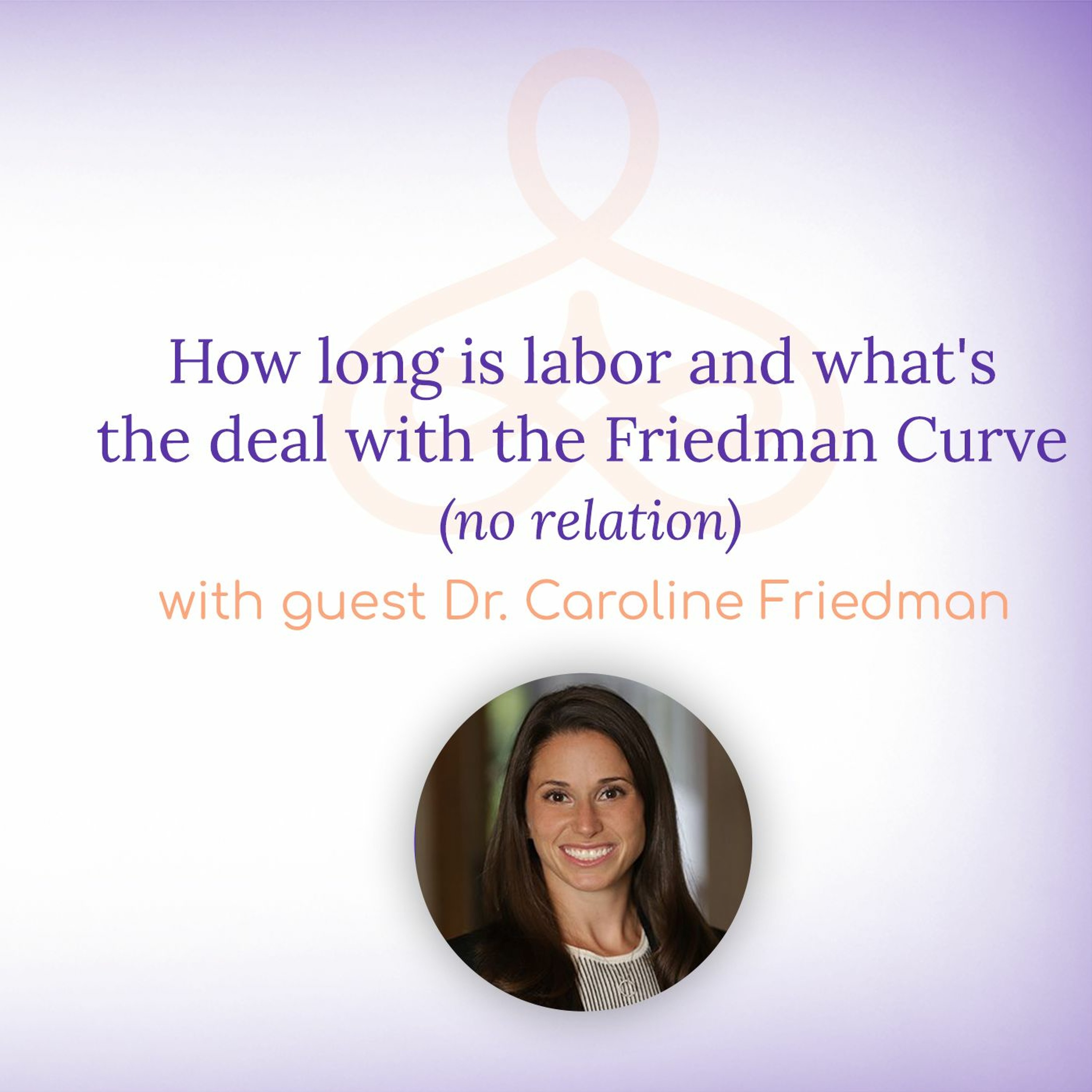 "How long is labor & what's the Friedman Curve (no relation)?" - with Dr. Caroline Friedman episode artwork