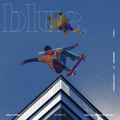 blue.