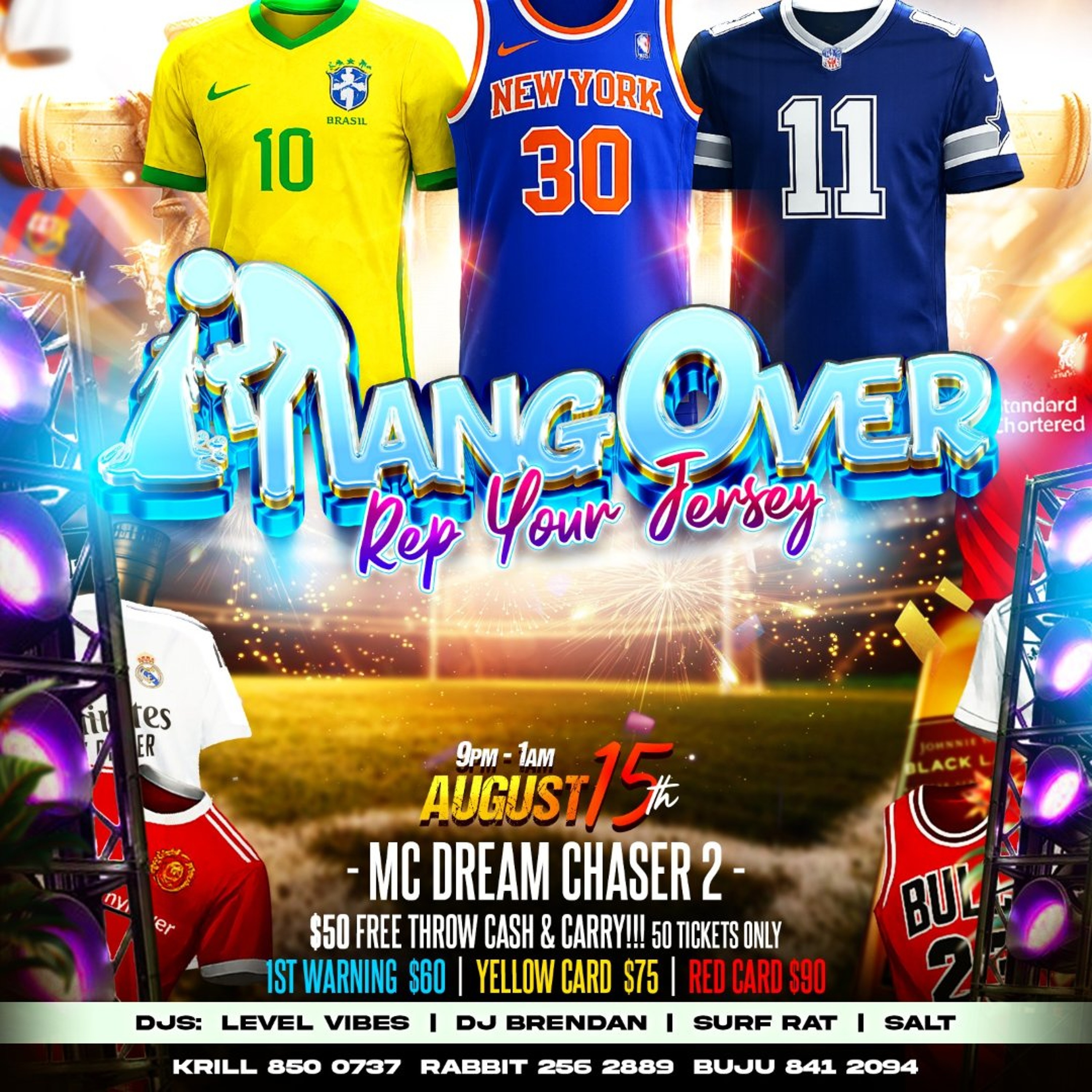 Hangover presents Rep Your Jersey #4 episode artwork