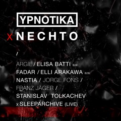Jorge Fons - Ypnotika X Nechto / Radion Amsterdam