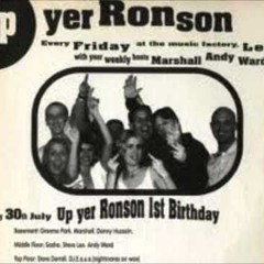 UP YER RONSON 1ST BIRTHDAY JULY 1993 SASHA