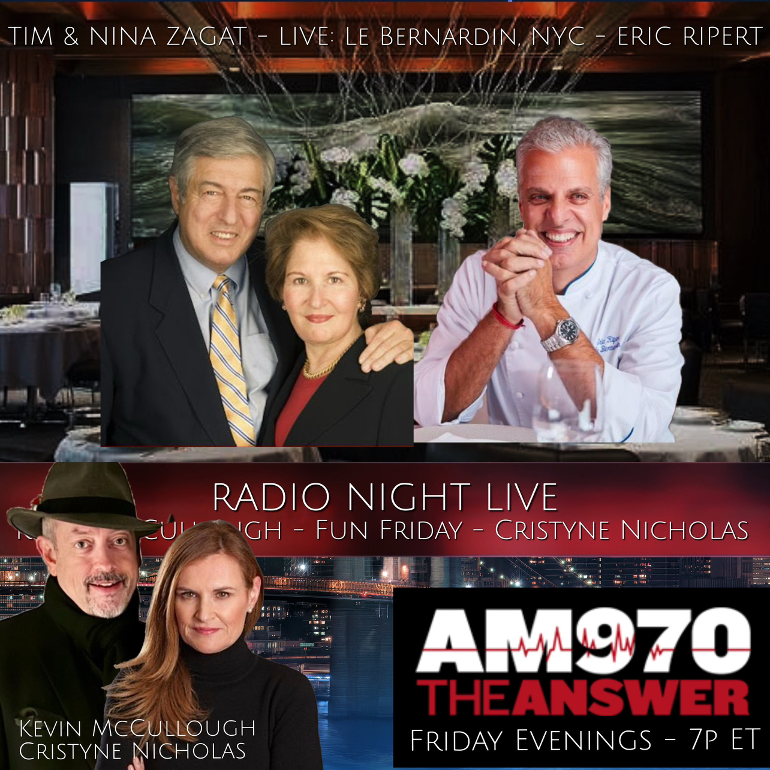 20250124- World-Renowned Chef Eric Ripert Joins Kevin, Cristyne and The Zagats