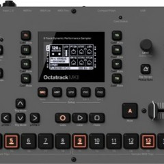 Octatrack mixdown Jungle pattern