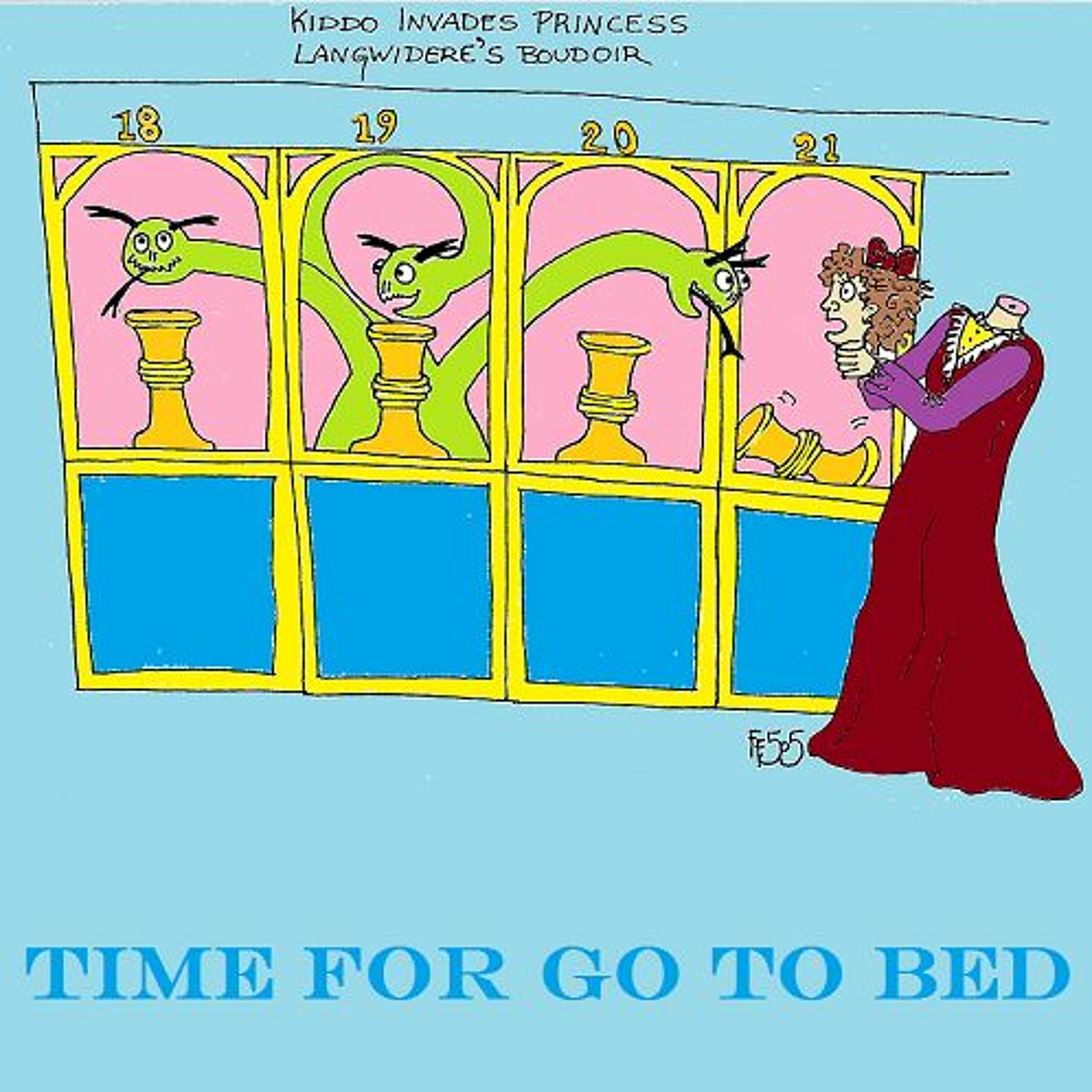 Time For Go To Bed #4 Happy Birthday Suz! Plus: Ozma of Oz, Jerry of the Circus & Wormwood Forest! episode artwork