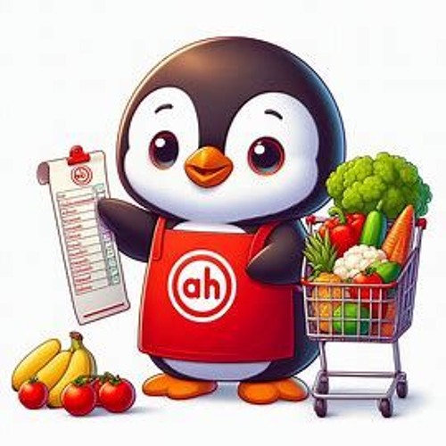 Pinguin In Albert Heijn