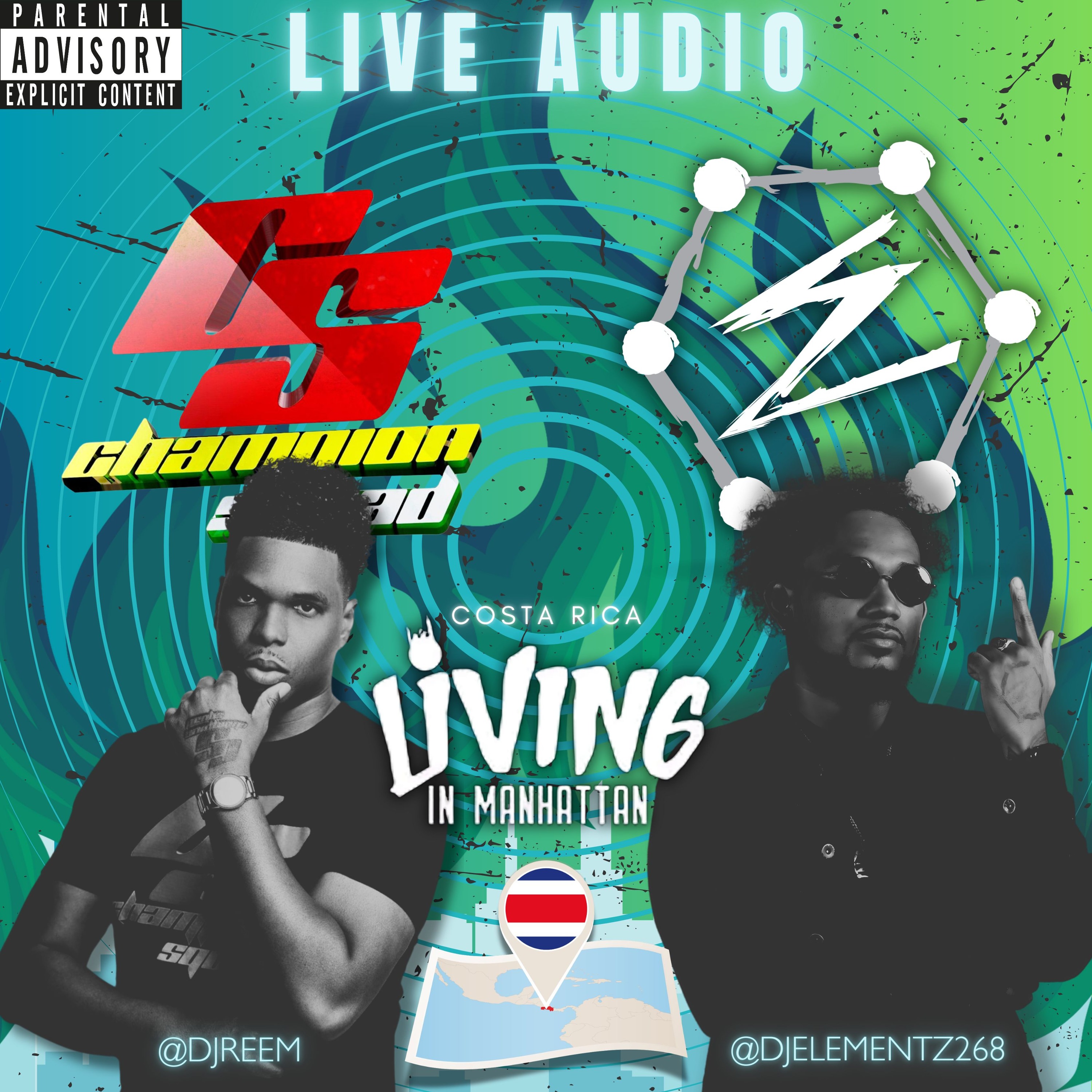 DJ ELEMENTZ X DJ REEM ( CHAMPION SQAUD ) LIVING IN MANHATTAN - LIVE DANCEHALL MIX 2024