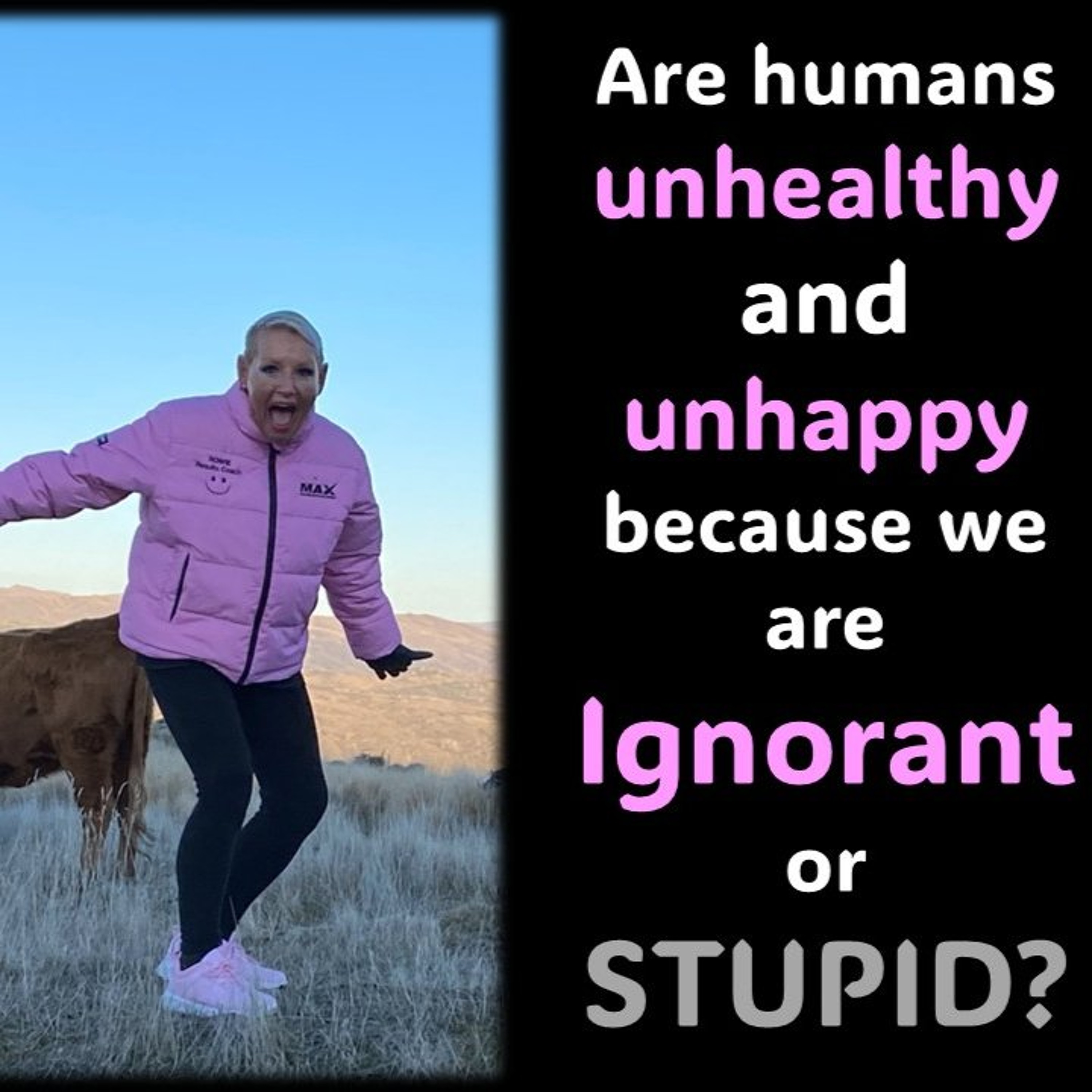 Why are Humans Unhealthy and Unhappy…Ignorant or STUPID episode artwork