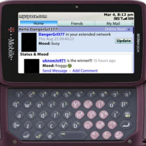 MYSPACE.AIM.SIDEKICKS