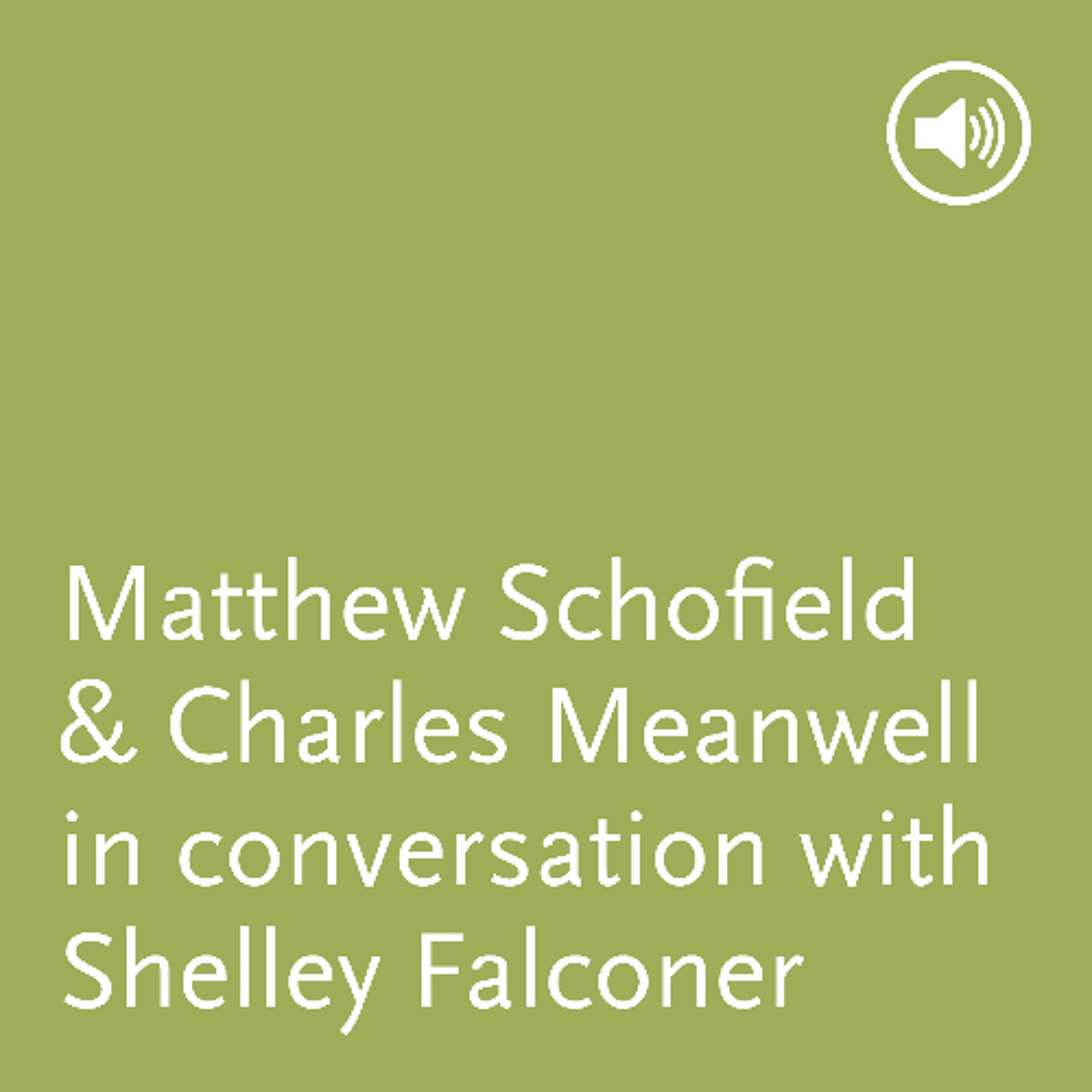 METIVIER TALKS | Matthew Schofield and Charles Meanwell in conversation with Shelley Falconer episode artwork
