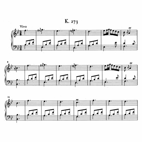 Domenico Scarlatti - Keyboard Sonata K273