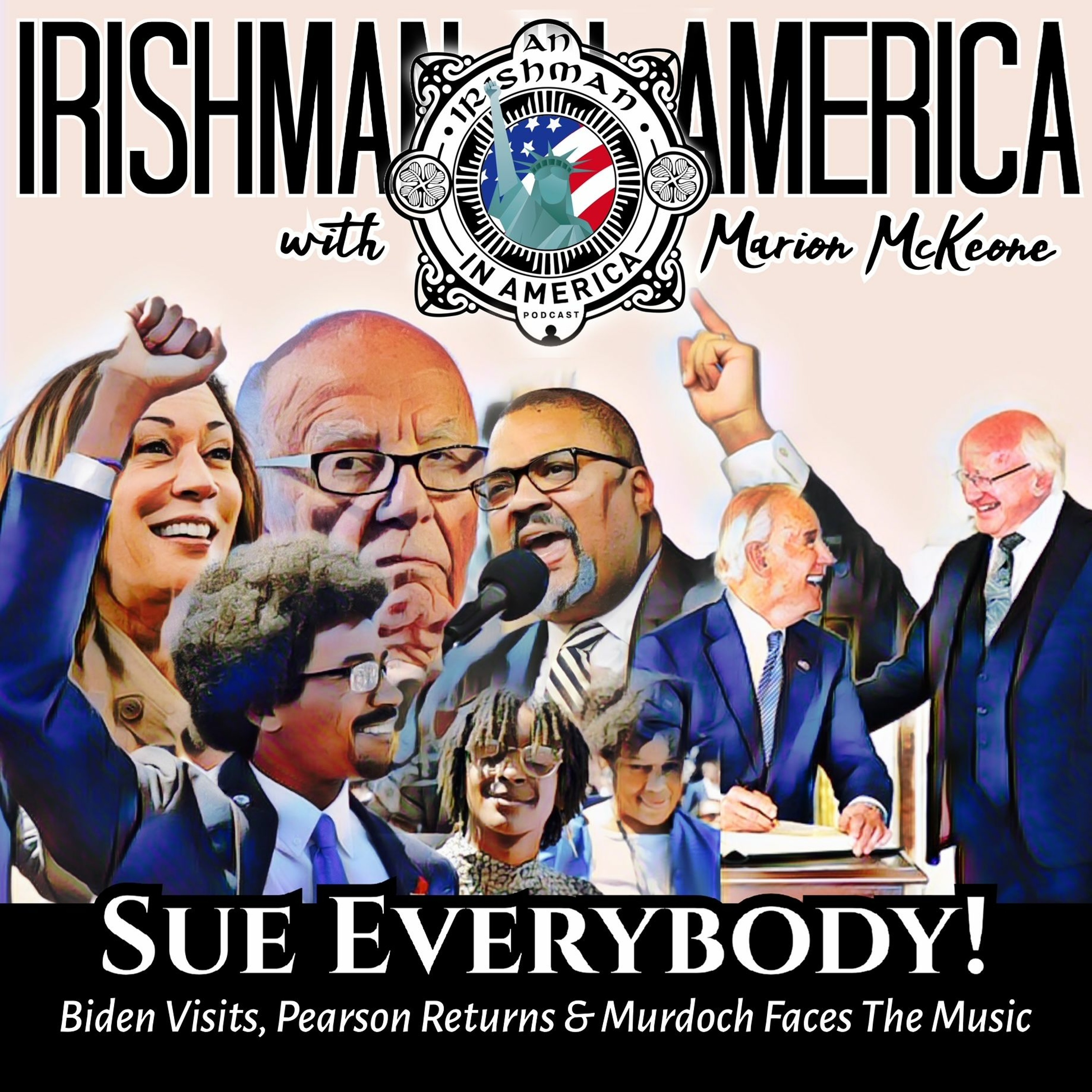 Biden Visits, Trump Sues & Murdoch Faces The Music - Irishman In America (Mini Pod) episode artwork