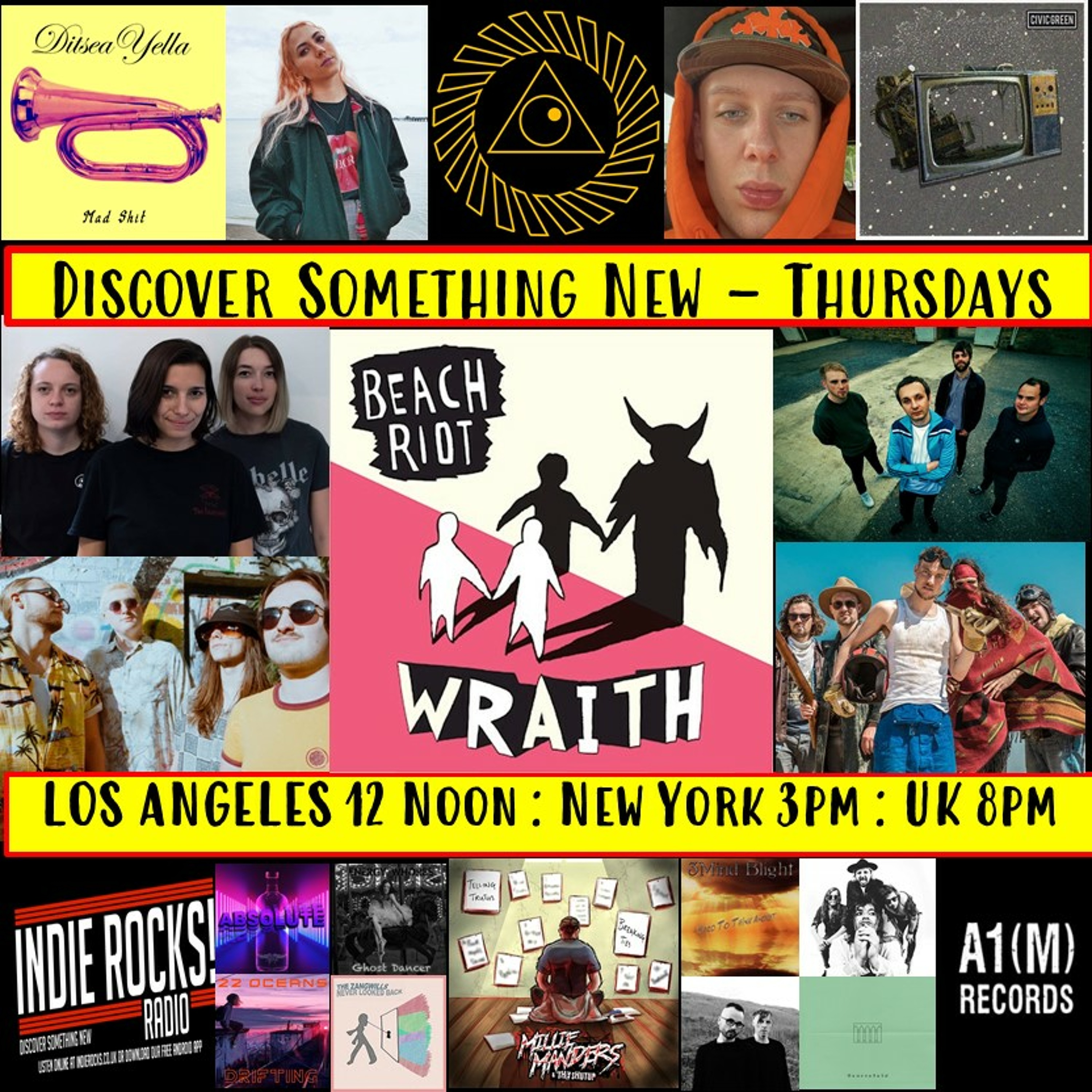 A1M new Music Show - Discover New Music - Indie Rocks Radio