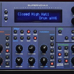 Novation Supernova 2 modified direct Sound no external effect in use Demo1