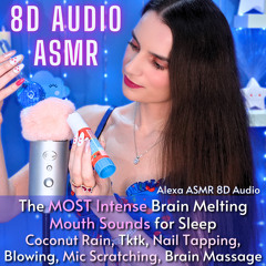 8D ASMR Intense Brain Melting Mouth Sounds for Sleep