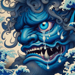 The Gaze of the Blue Oni