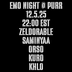 Emo @ Purr | 12.5.25