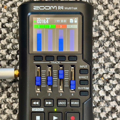 Zoom R4 Jam 01 75bpm hip-hop rhythm