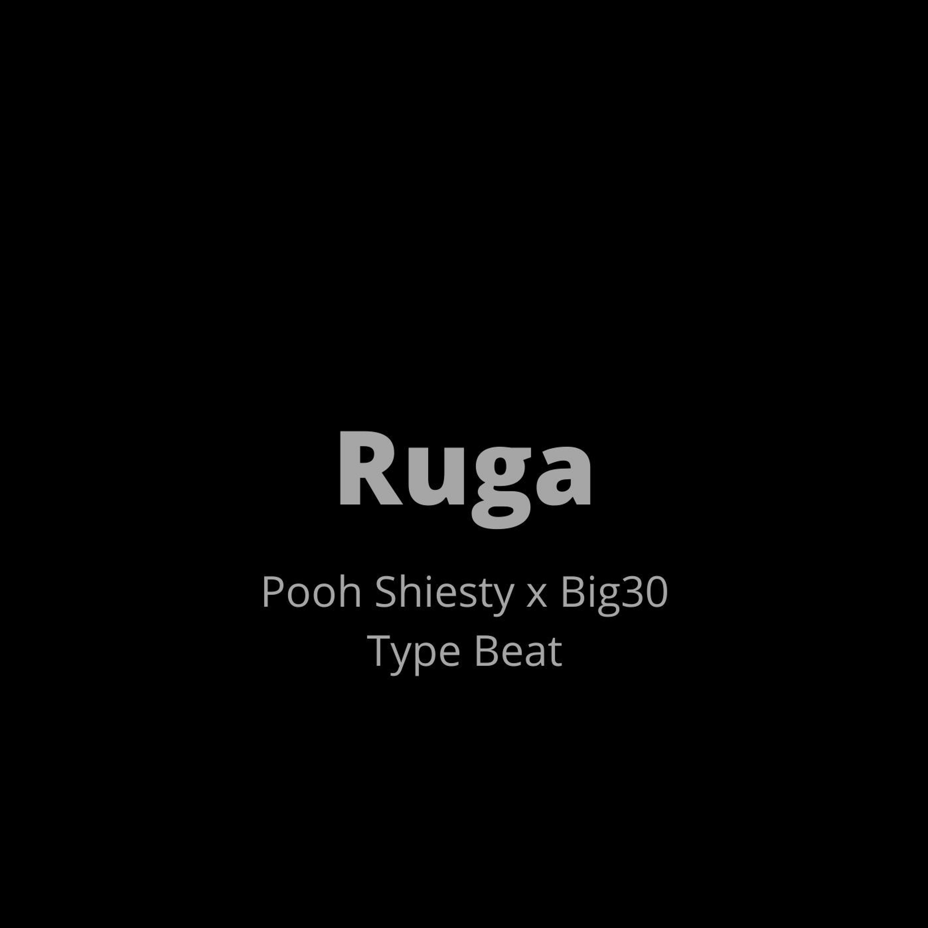 Pooh Shiesty x Big30 Type Beat - "Ruga" episode artwork