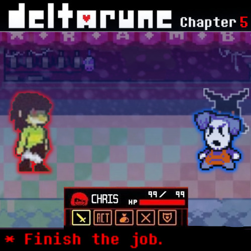 DELTARUNE (Chapter 5 Genocide) UST - Final Stand Against The One Who Knew