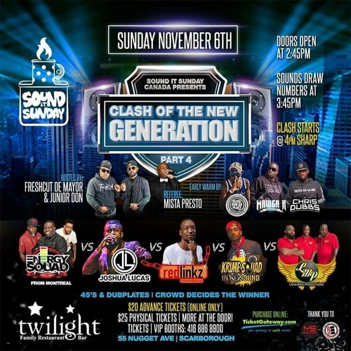Red Linkz vs Laneman vs Krime Squad vs Energy Squad vs Joshua Lucas 11/22