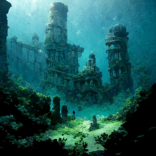 Ancient Ruins at the Bottom of the Sea（水底の古代遺跡）