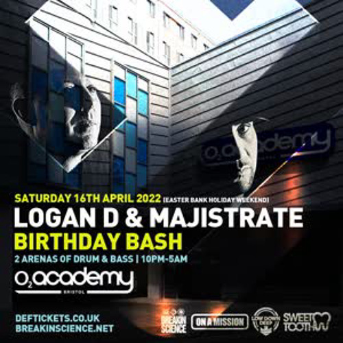 Logan D x Eksman x Basslayerz - Logan D & Majistrate's Bday Bristol 2022