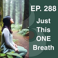 EP. 288: Just This ONE Breath | Dharana Meditation Podcast