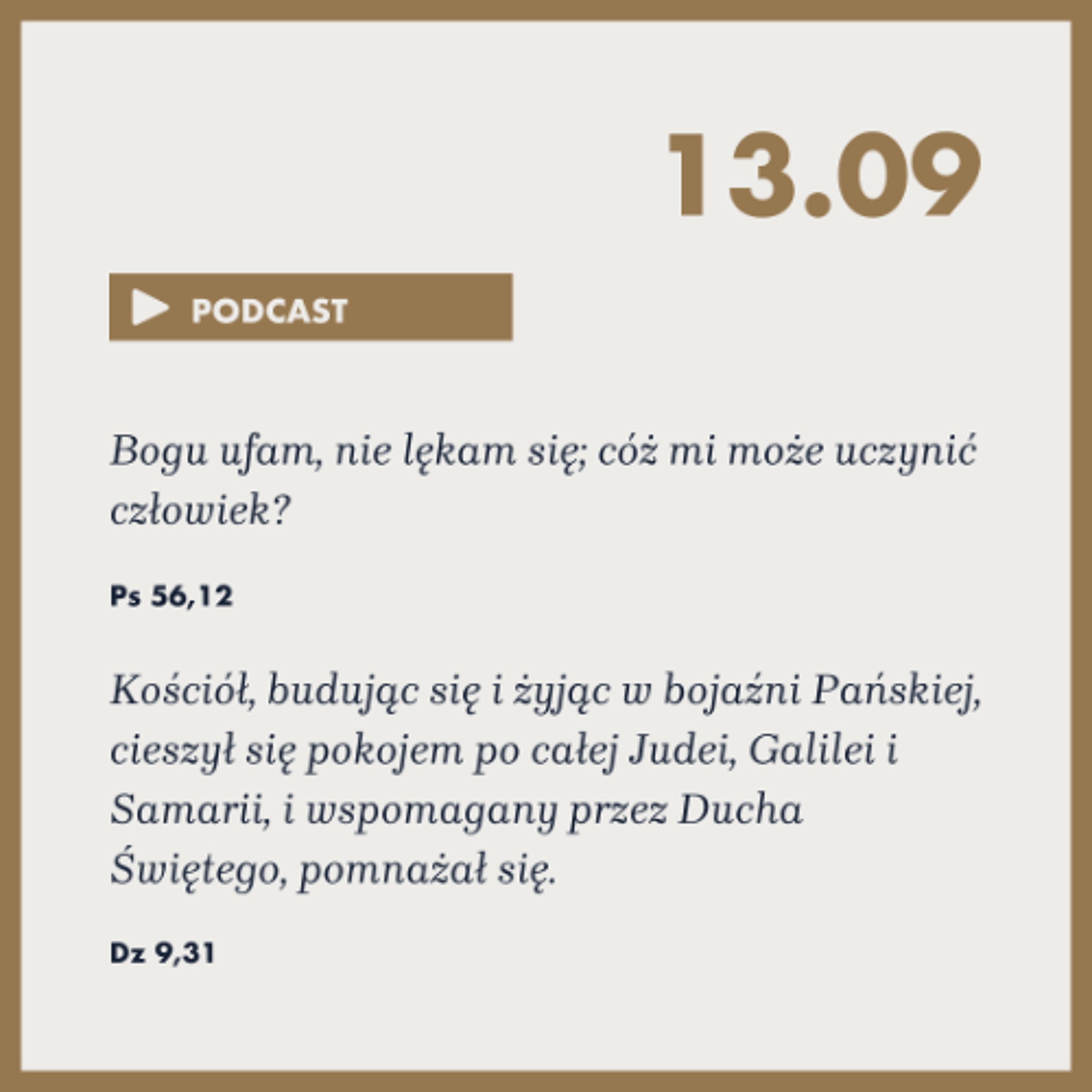 Poranek ze Słowem na 13 września 2025 episode artwork