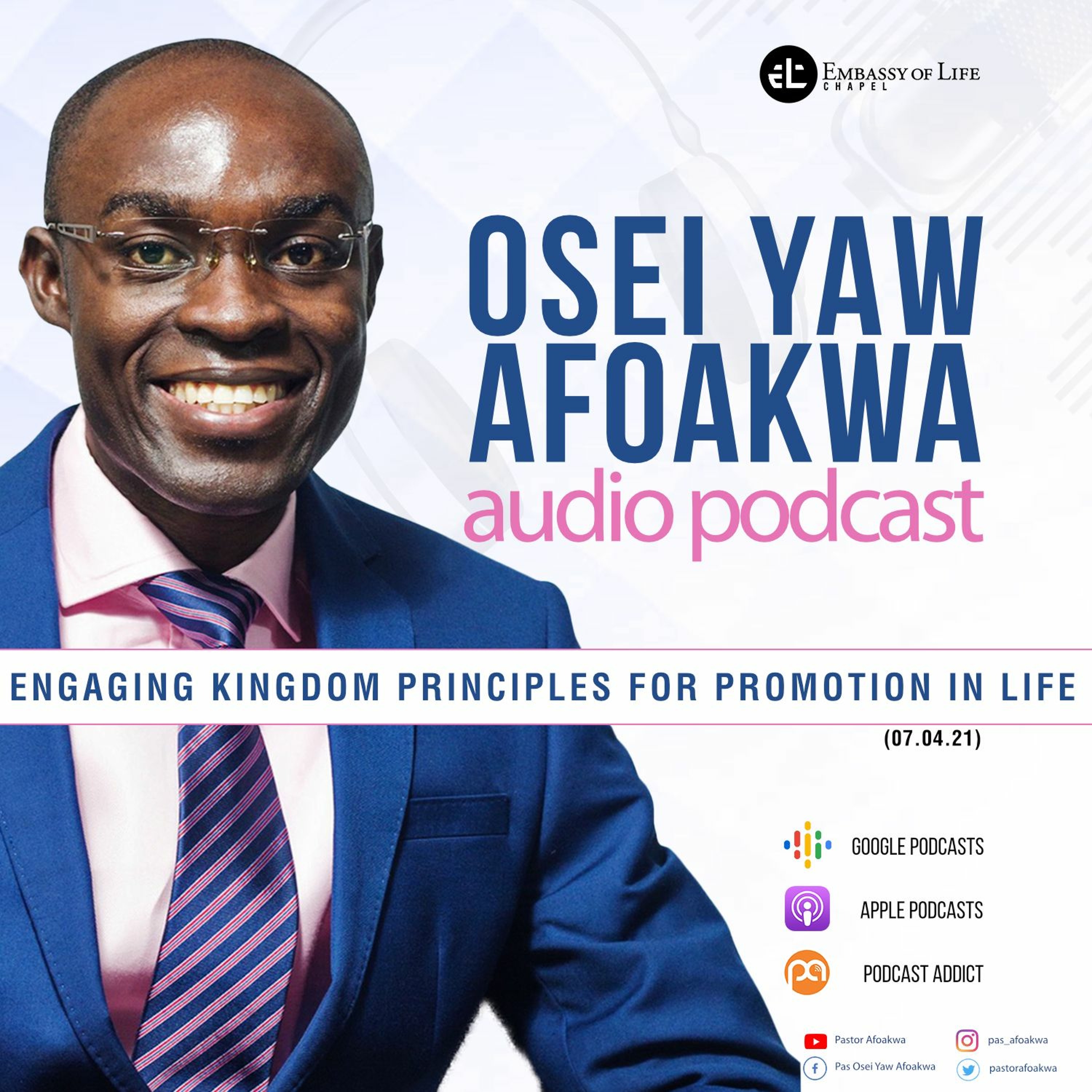 ENGAGING KINGDOM PRINCIPLES FOR PROMOTION IN LIFE (07.04.21) episode artwork