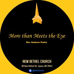 Rev Andrew Parks - More Than Meets The Eye