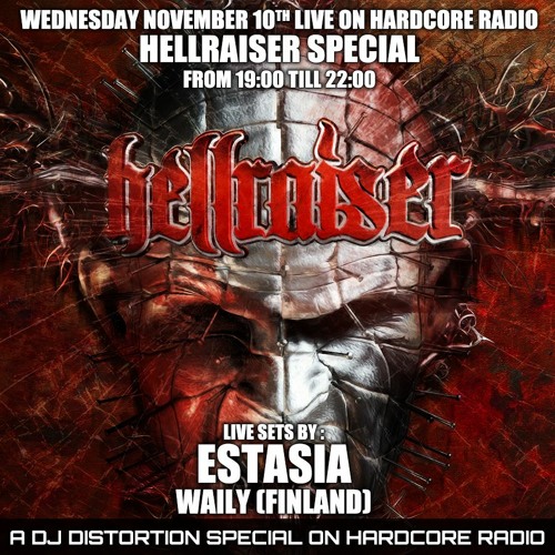 Estasia For Hellraiser Special At Hardcore Radio