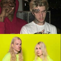 lil peep x lil tracy x 100 gecs - white wine machine