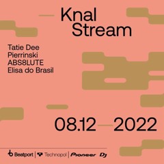 Pierrinski on Knal Stream - Beatport x Technopol x Pioneer (08/12/2022)