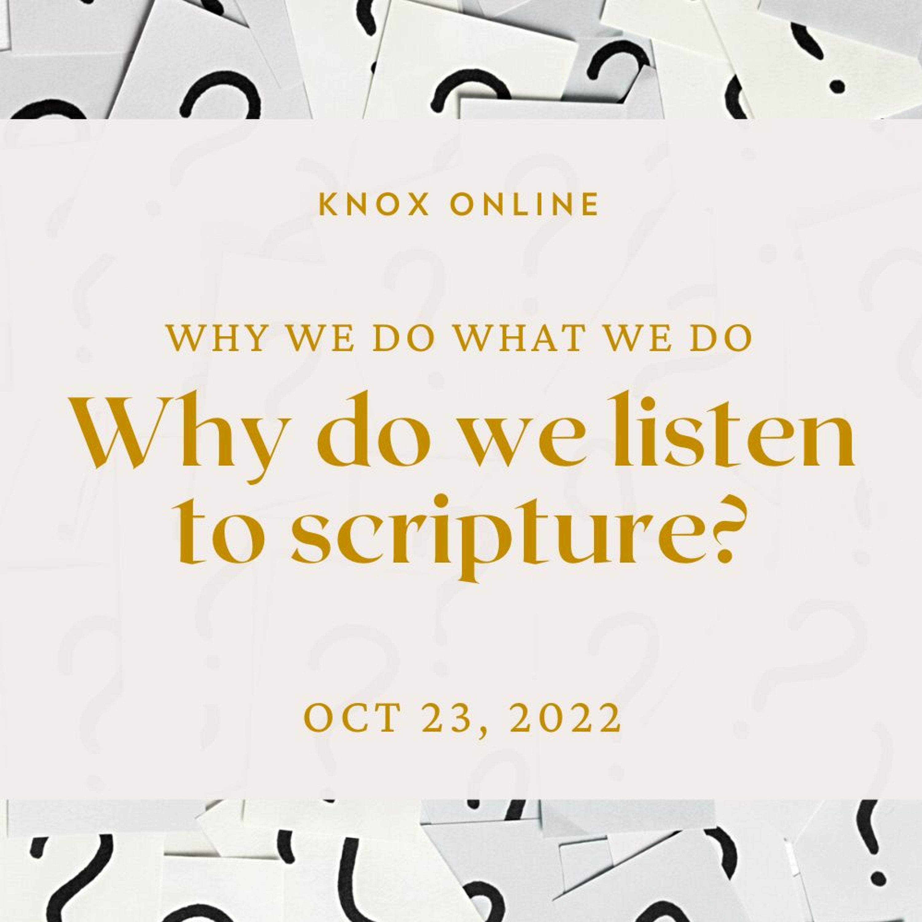 October 23, 2022 | 2 Chronicles 34:14–33 | Why We Listen To The Word episode artwork