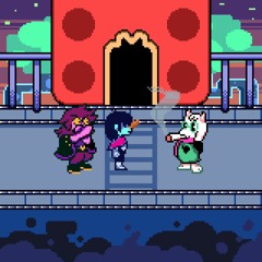 Ralsei smokes a fat blunt (1937) but it's in Deltarune style