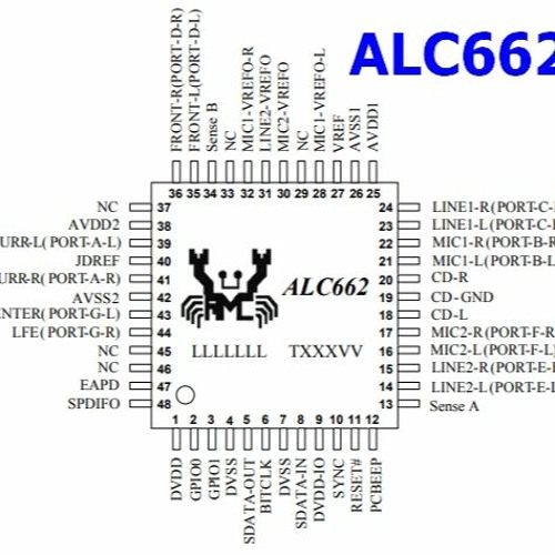 Stream Realtek ALC662 Intel 82801GB ICH7 High Definition Audio