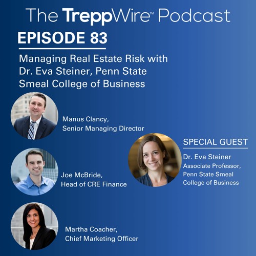 Stream episode 83. Managing Real Estate Risk with Dr. Eva Steiner, Penn