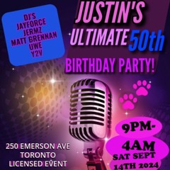 JERMZ LIVE FROM EMERSON CELEBRATING JUSTIN'S ULTIMATE 50TH BDAY