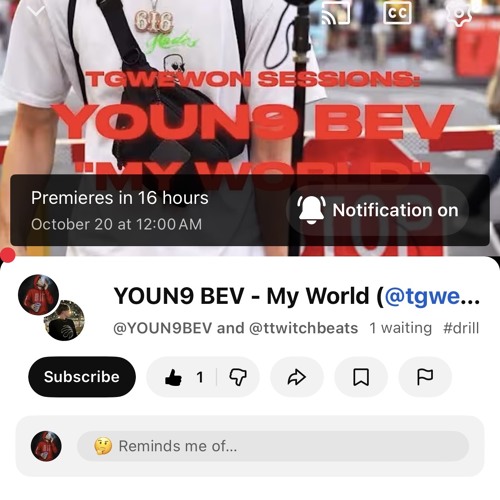 YOUN9 BEV - My World