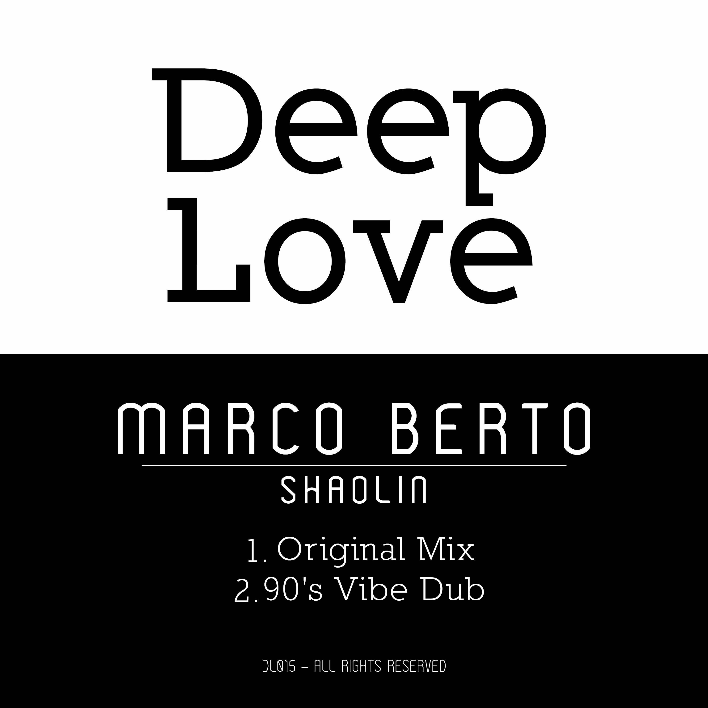Snippet - Marco Berto - Shaolin (Original)