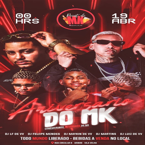 5 MINUTINHOS BAILE DA CDD [[ DJ MARTINS ]] PARTE 2 - ESPECIAL ANIVERSARIO DO MK