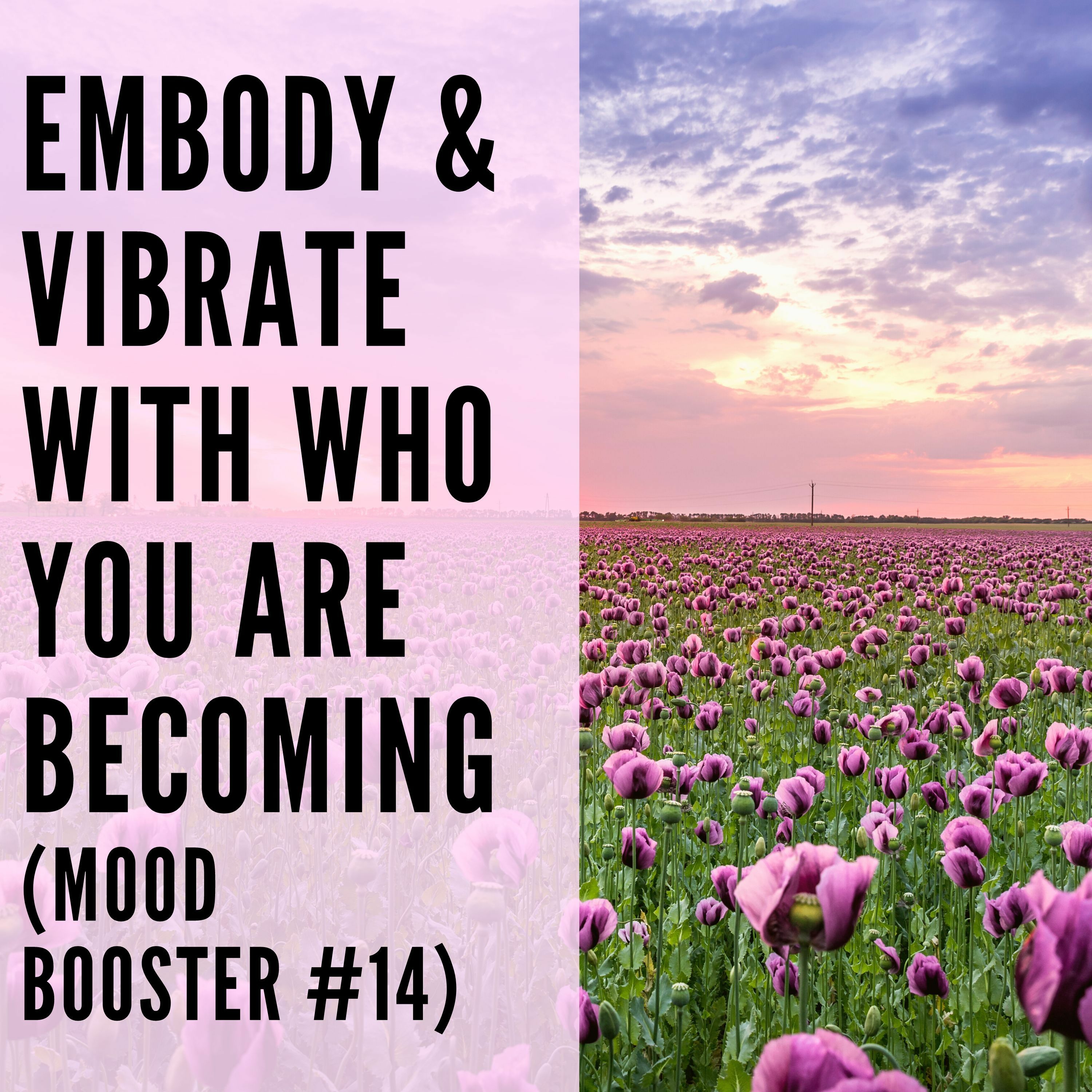95 // Embody & Vibrate with Who Are You Becoming (Mood Booster #14)